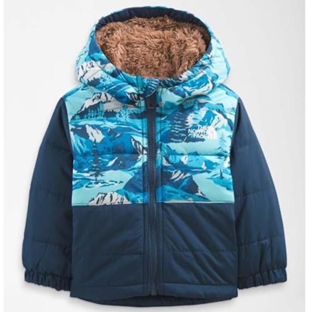 The North‎ Face Baby Reversible Mount Chimbo Full Zip Hooded Jacket - Baby 18-24
